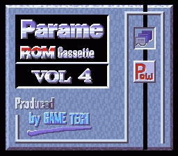 Parame ROM Cassette Vol. 4 [Japan] (Unl) image