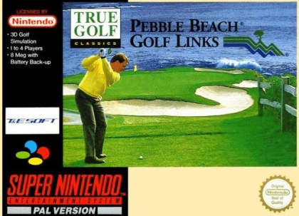 True Golf Classics : Pebble Beach Golf Links [Europe]-Super Nintendo