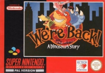 We're Back! : A Dinosaur's Story [Europe] image
