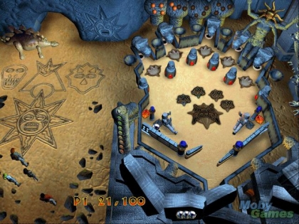 3-D ULTRA PINBALL: THE LOST CONTINENT image