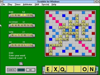 DELUXE SCRABBLE FOR WINDOWS image