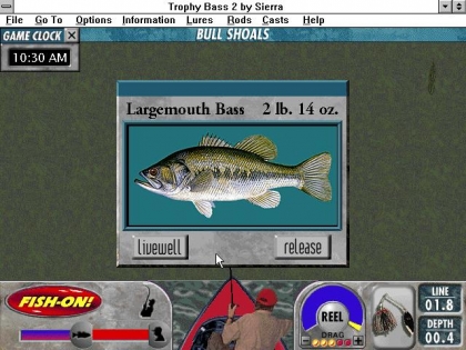 Front Page Sports: Trophy Bass 2 Download (1996 Sports Game)