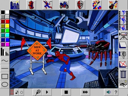SPIDER-MAN CARTOON MAKER image