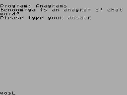 ANAGRAMS image