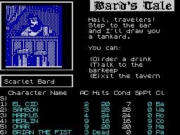 TALES OF THE UNKNOWN: VOLUME I - THE BARD'S TALE image