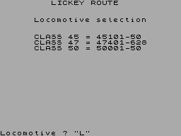 LICKEY ROUTE image