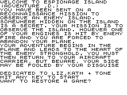 Espionage Island - Adventure D image