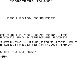 Fantasy Games (Psion).B.Sorcerers Island image