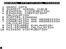 General Statistics image