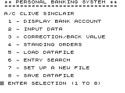 Personal Banking System.A image
