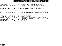 ZX Compendium.2 B.2.Wumpus Adventure image