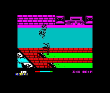 Brodjaga (Arcade bootleg of ZX Spectrum 'Inspector Gadget and the Circus of Fear') image