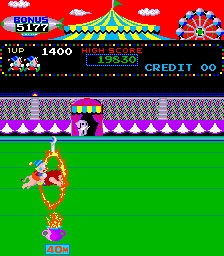 Circus Charlie (level select, set 1) image