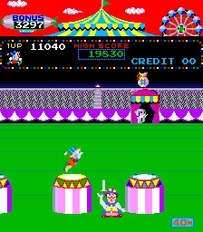 Circus Charlie (level select, set 2) image