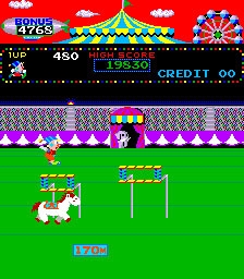 Circus Charlie (level select, set 3) image