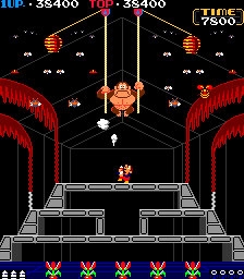 Donkey Kong 3 (bootleg on Donkey Kong Jr. hardware) image