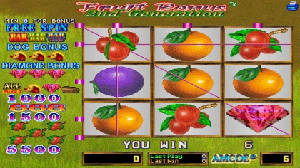 Fruit Bonus 2nd Generation (Version 1.8R Dual) image