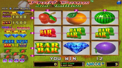 Fruit Bonus 2nd Edition (Version 1.8R, set 2) image
