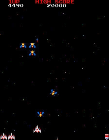 Galaga (Midway set 1 with fast shoot hack) image