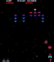 Space Invaders Galactica (galaxiana hack) image
