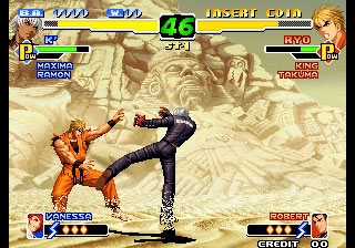 The King of Fighters 2002 Magic Plus (bootleg) - MAME 0.139u1 (MAME4droid)  rom download