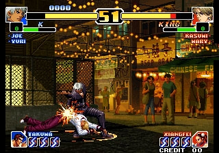 the king of fighters 99 sega genesis