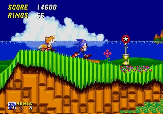 sonic the hedgehog 2 mega drive