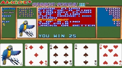 Parrot Poker III (Version 2.6E Dual) image
