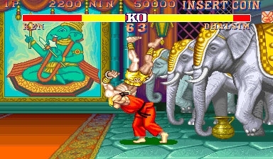Street Fighter II: The World Warrior (Thunder Edition, bootleg) image