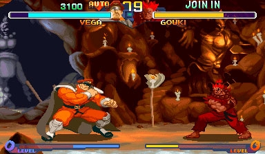 MAME) Street Fighter 2 Hyper Fighting - 02 - Vega - (bosses only