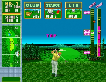 Jumbo Ozaki Super Masters Golf (World, Floppy Based, FD1094 317-0058-05c) image