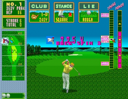 Jumbo Ozaki Super Masters Golf (Japan, Floppy Based, FD1094 317-0058-05b) image