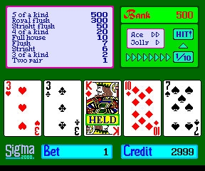 Sigma Poker 2000 image