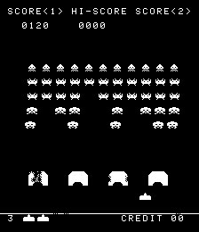 Space Attack (bootleg of Space Invaders) image