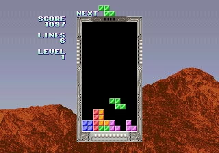 Tetris (set 4, Japan, System 16A, FD1094 317-0093) image