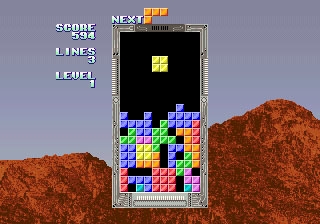 Tetris (set 2, Japan, System 16B, FD1094 317-0092) image