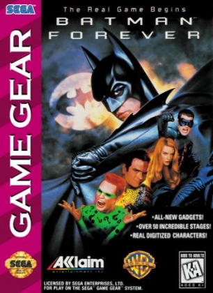 BATMAN FOREVER - Sega Game Gear (GG) rom download 