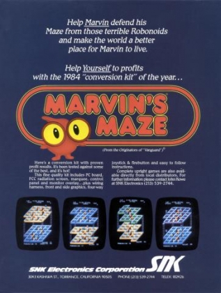 MARVIN'S MAZE image