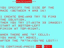 MAZE GAME image