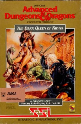 ADVANCED DUNGEONS & DRAGONS - THE DARK QUEEN OF KR image