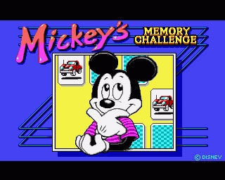 MICKEY'S MEMORY CHALLENGE image
