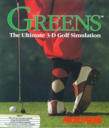 GREENS: THE ULTIMATE 3-D GOLF SIMULATION image