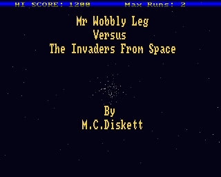 MR WOBBLY LEG VERSUS THE INVADERS FROM SPACE image