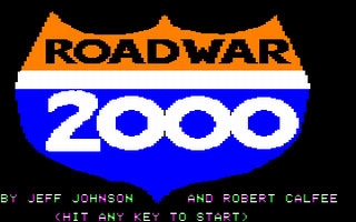Roadwar 2000 image