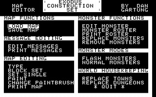 Ultima III - Exodus Construction Set  image