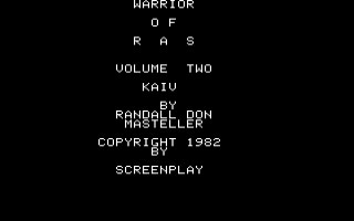 Warrior of Ras Vol. 2 - Kaiv  image