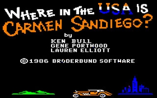 Where in the USA is Carmen Sandiego? image
