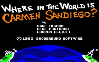 Where in the World is Carmen Sandiego? image