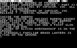 Zork II - The Wizard of Frobozz  image