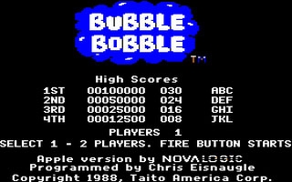 Bubble Bobble image